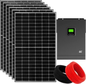 . Zestaw solarny Off Grid 24V 3KW 230V 3000W 1