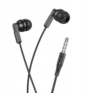 Słuchawki Hoco HOCO słuchawki przewodowe Jack 3,5 mm z mikrofonem M121 czarne 4