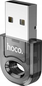 Hoco HOCO adapter USB A bluetooth UA28 transparentny czarny 1