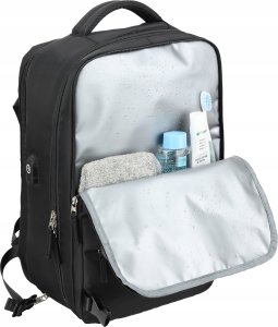 Noveen Plecak kabinowy CTB400 Black 40x20x25 6