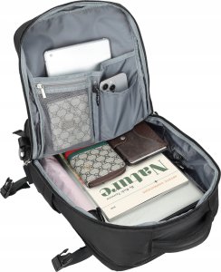 Noveen Plecak kabinowy CTB400 Black 40x20x25 7