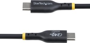 Kabel USB StarTech USB-C - USB-C 3 m Czarny (USB2EPR3M) 3