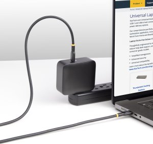 Kabel USB StarTech USB-C - USB-C 3 m Czarny (USB2EPR3M) 5