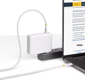 Kabel USB StarTech USB-C - USB-C 3 m Biały (USB2EPR3MW) 5