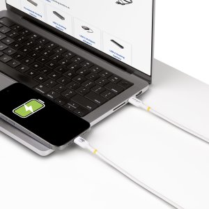 Kabel USB StarTech USB-C - USB-C 3 m Biały (USB2EPR3MW) 6