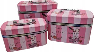 ExtraLink EXTRALINK LIFESTYLE KOSMETYCZKA DAMSKA ORGANIZER KUFEREK NA KOSMETYKI 3W1 245 2