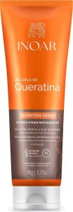 Inoar INOAR Queratina Creme Keratin Recharge - keratino kremas 90 g 1