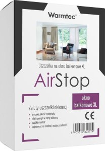 Warmtec Uszczelka okienna do klimatyzatora (balkonowa) Warmtec AirStop XL 1