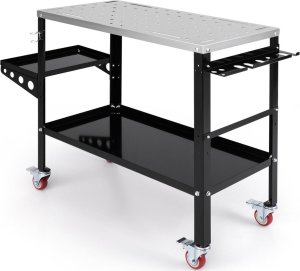 Costway Stół spawalniczy z uchwytem na narzędzia 570 kg 1
