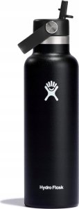 Hydro Flask Hydro Flask Standard Mouth Flex Straw Cap Black 21oz czarny 2