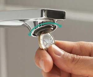 Bateria umywalkowa Hansgrohe Hansgrohe bateria umywalkowa 80 z kompletem odpływowym z cięgłem Rebris S, chrom 72510000 4