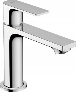 Bateria umywalkowa Hansgrohe Hansgrohe bateria umywalkowa 110 z kompletem odpływowym z cięgłem Rebris E, chrom 72557000 1
