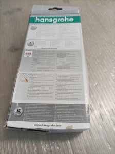 Słuchawka prysznicowa Hansgrohe słuchawka prysznicowa 105 1jet EcoSmart*+ chrom 24121000 6