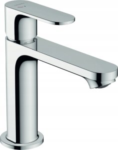 Bateria umywalkowa Hansgrohe Hansgrohe bateria umywalkowa 110 CoolStart z kompletem odpływowym z cięgłem Rebris S, chrom 72519000 1