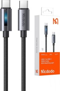 Kabel USB Mcdodo USB-C - USB-C 1.2 m Czarny (CA-5740) 4