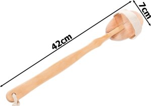 Verk Szczotka do masażu ciała na sucho mokro do pleców 9