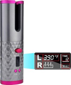 Lokówka Verk Automatyczna lokówka do włosów obrotowa lcd Automatyczna lokówka do włosów obrotowa lcd 5