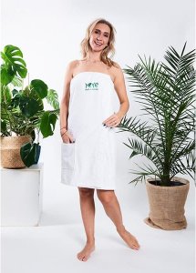 Yeye Pareo - ręcznik na rzep 100% bawełna Ecru S/M 2