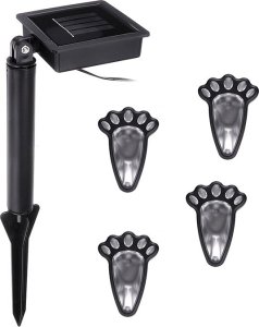 Verk Lampki solarne łapki ogrodowe gruntowe led 4 szt. Lampki solarne łapki ogrodowe gruntowe led 4 szt. 8