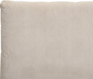 Beliani Łóżko sztruksowe140 x 200 cm beżowoszare MELLE 8