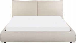 Beliani Łóżko tapicerowane 160 x 200 cm beżowe VINAY 4