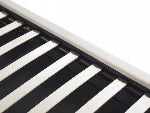 Beliani Łóżko z pojemnikiem welurowe 180 x 200 cm beżowe BATILLY 14