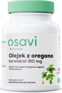 Osavi Osavi - Olejek z Oregano Karwakrol, 180mg, 60 kapsułek dojelitowych 1