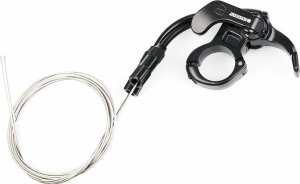 SR Suntour Dźwignia blokady amortyzatora SR Suntour podwójna, amortyzator + damper, czarna 2