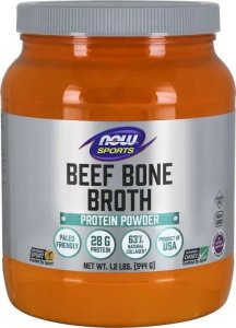 NOW Foods NOW Foods - Bone Broth, Beef Powder, Proszek, 544g 1