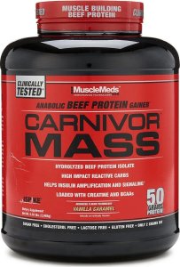 MUSCLE MEDS RX MuscleMeds - Carnivor Mass, Truskawka, Proszek, 2688g 1