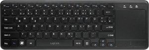 Klawiatura LogiLink LogiLink Tastatur Wireless mit Touchpad, 2,4 GHz, schwarz 11