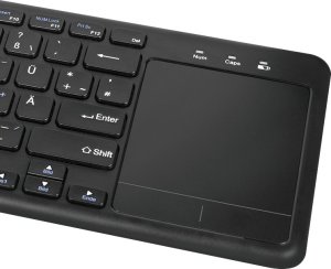 Klawiatura LogiLink LogiLink Tastatur Wireless mit Touchpad, 2,4 GHz, schwarz 14