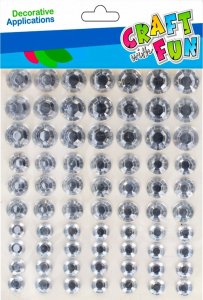 Craft with Fun OZDOBA DEK KRYSZT SPRZYL 10X11 DIAMENT CF 12/144 1