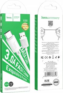Kabel USB Hoco USB-A - microUSB 1 m Biały (X88Am white) 4