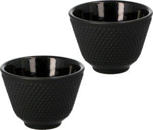 Kadax KADAX Czajnik Czarny Do Herbaty Dzbanek imbryk Żeliwny Zaparzacz 850ml 2 Czarki 13