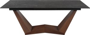 Signal Stół rozkładany BONUCCI CERAMIC 200(250)x98 czarny/orzech 3