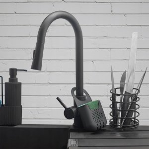 Kadax KADAX Organizer Na Gąbkę Uchwyt Do Zlewu Z Gąbką Kuchenny Przybornik Czarny 4