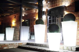 MONUMO Designerska donica MONUMO SLIM LINE M z oświetleniem 3