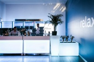 MONUMO Designerska donica MONUMO SLIM LINE M z oświetleniem 4