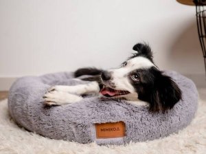 Mimikoko MIMIKO Pets Legowisko Dla Psa Owal XL 75cm Szare 2
