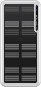 Powerbank Boompods Boompods Obi 10,000mAh Solar Powerbank - White 1