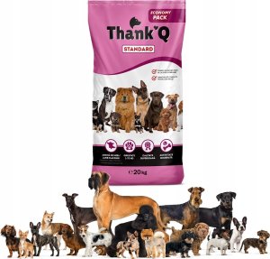 HURTOWNIA KARM THANK"Q STANDARD Karma dla psa, jagnięcina 20kg 2