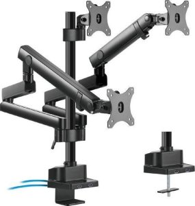 MacleanUchwyt biurkowy na 3 monitory 17-27" MC-633 058738 1