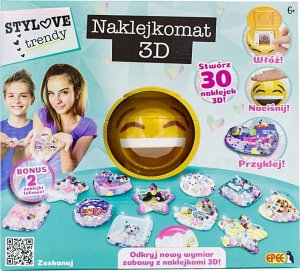 Epee Naklejkomat 3D 4