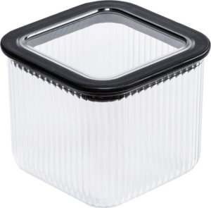 AgdExpert ZESTAW PIĘCIU POJEMNIKÓW KUCHENNYCH NA PRODUKTY SYPKIE BRANQ NEROLI 3