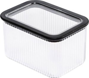 AgdExpert ZESTAW PIĘCIU POJEMNIKÓW KUCHENNYCH NA PRODUKTY SYPKIE BRANQ NEROLI 5