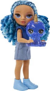 MGA Rainbow High Littles Dolls- Sapphire (Blue) 4