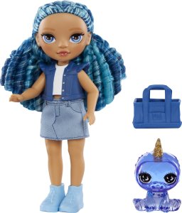 MGA Rainbow High Littles Dolls- Sapphire (Blue) 8
