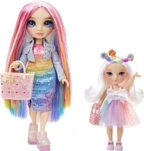 MGA Rainbow High Little Sister - Opal (tęczowy) 3