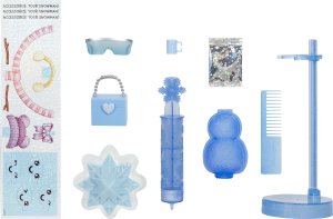 MGA Lalka Rainbow High Winter Wonderland Skyler (Blue) 3
